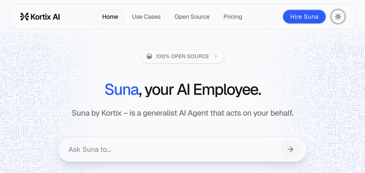 Suna Screenshot